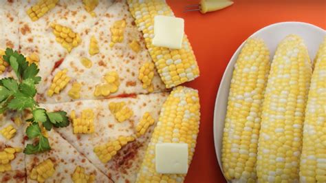 Cook up the bacon in a fry pan over medium heat until crispy. . Little caesar corn cob pizza